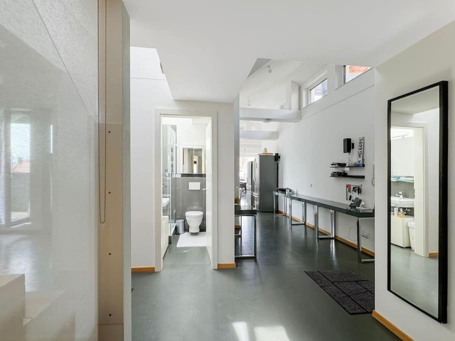 מינכן 6 Zimmer Maisonette-Penthouse Pool Dachterrasse Luxus מראה חיצוני תמונה